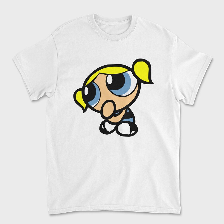 Tricou Barbati (Unisex), Cartoon Retro the Powerpuff Girls 3