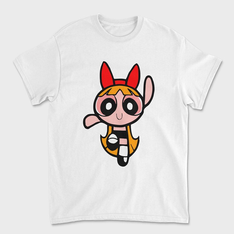 Tricou Barbati (Unisex), Cartoon Retro the Powerpuff Girls 5