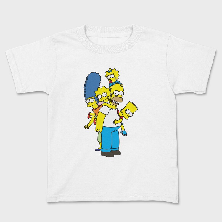 Tricou Copii, Cartoon Retro the Simpsons 1