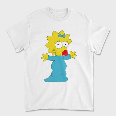 Cartoon Retro the Simpsons 3, Tricou Barbati (Unisex)