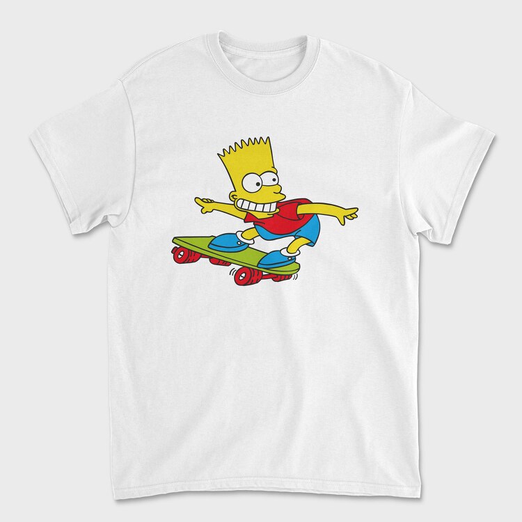 Tricou Barbati (Unisex), Cartoon Retro the Simpsons 5