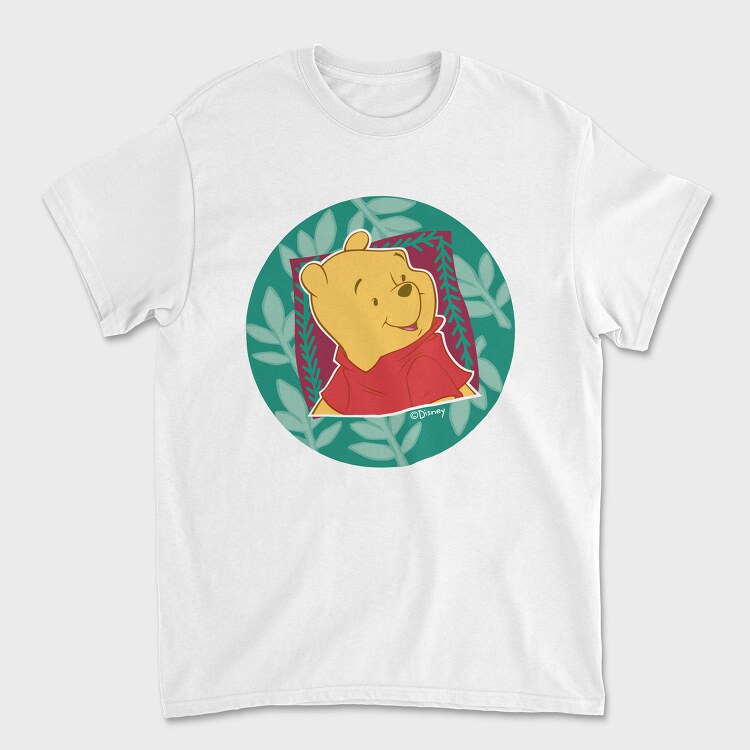 Tricou Barbati (Unisex), Cartoon Retro Winnie the Pooh 3