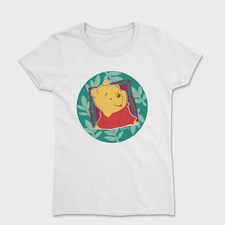 Tricou Femei, Cartoon Retro Winnie the Pooh 3