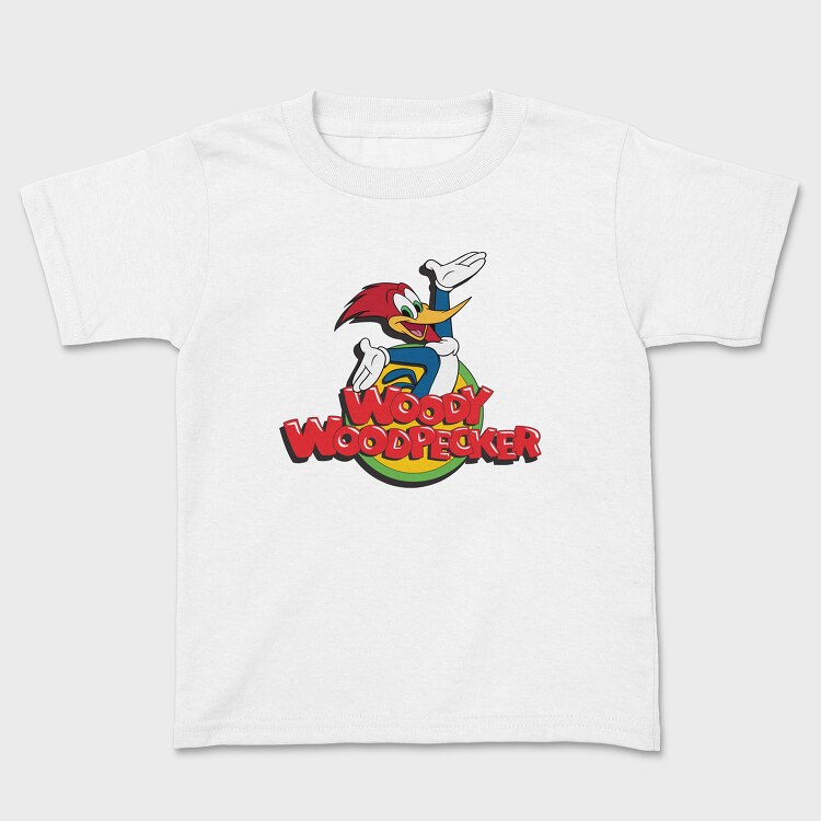 Tricou Copii, Cartoon Retro Woody Woodpecker 4