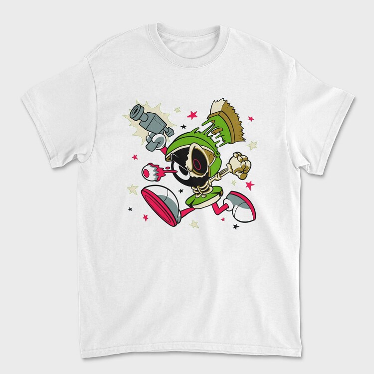 Tricou Barbati (Unisex), Crazy Marvin the Martain