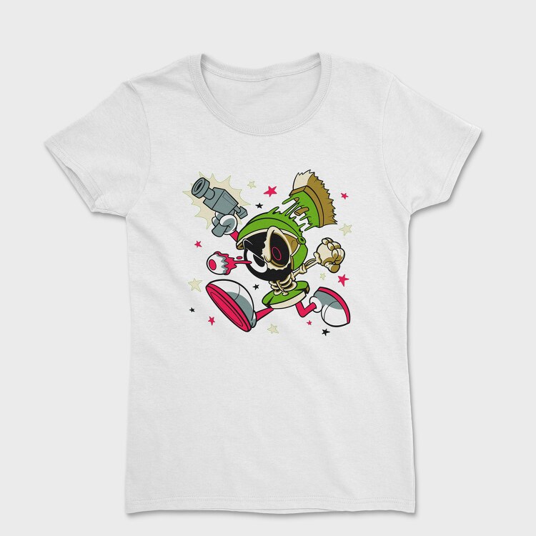 Tricou Femei, Crazy Marvin the Martain