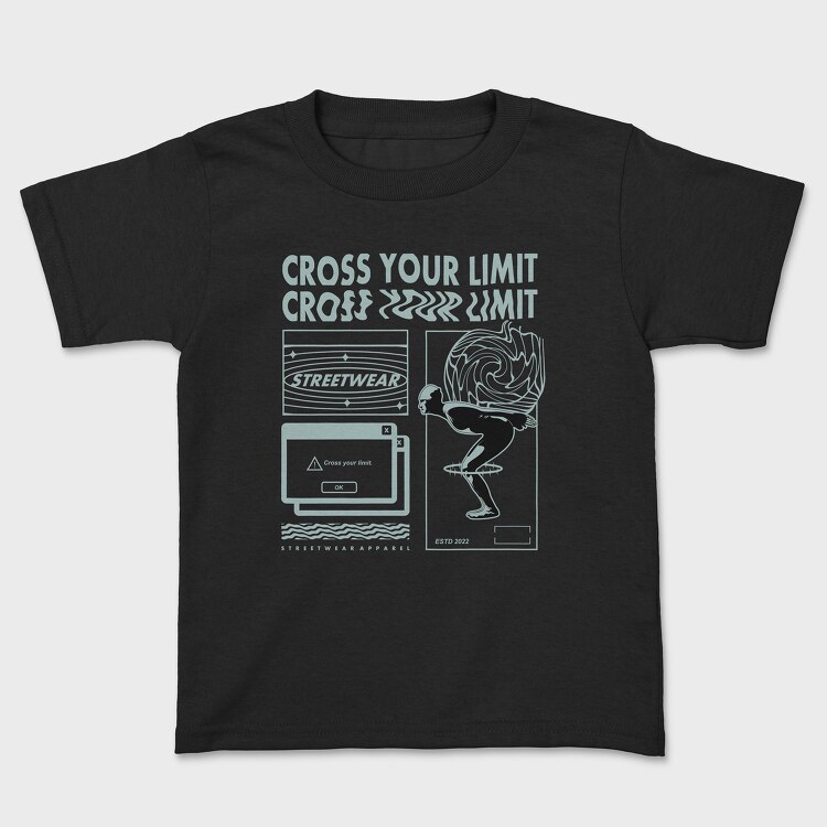 Cross Your Limits 2, Tricou Copii