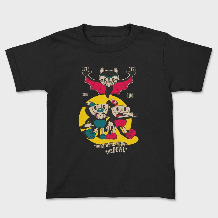 Tricou Copii, Cuphead 1