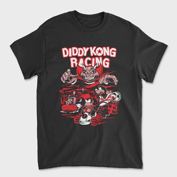 Diddy Kong Racing, Tricou Barbati (Unisex)