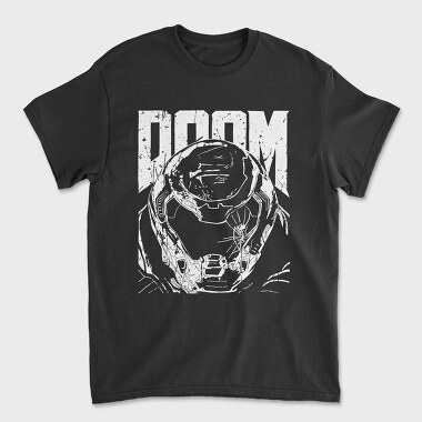 Doom 4, Tricou Barbati (Unisex)