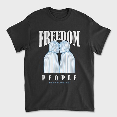 Freedom People 1, Tricou Barbati (Unisex)