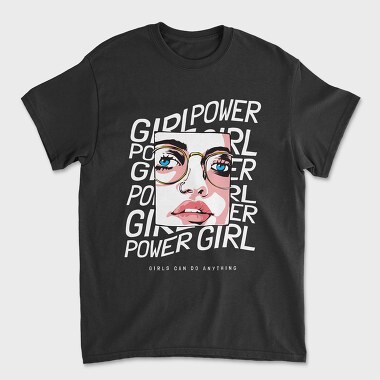 Girl Power, Tricou Barbati (Unisex)