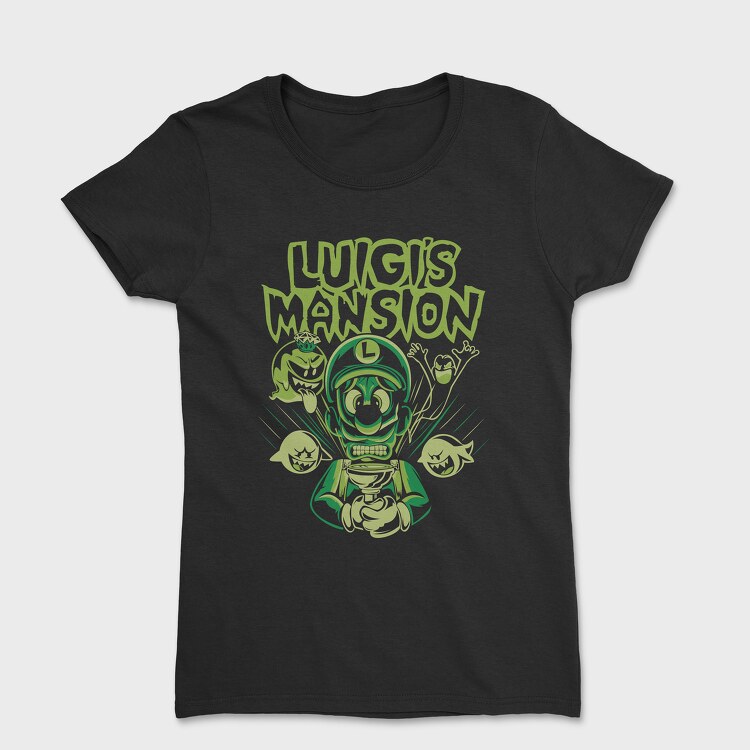 Luigi S Mansion, Tricou Femei