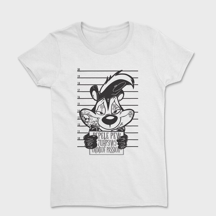 Tricou Femei, Prisoner Pep Le Pew