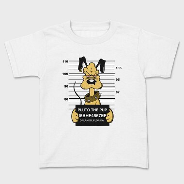 Prisoner Pluto the Pup, Tricou Copii