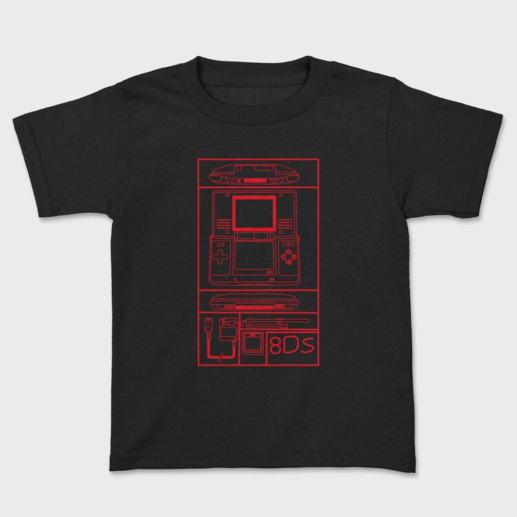 Retro Gaming 8 Bit, Tricou Copii