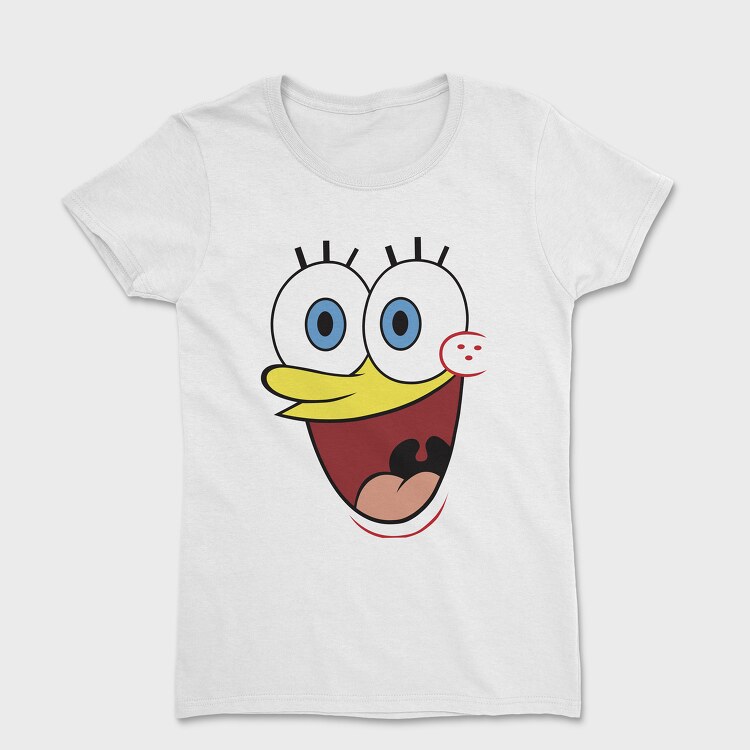 Tricou Femei, SpongeBob face 16