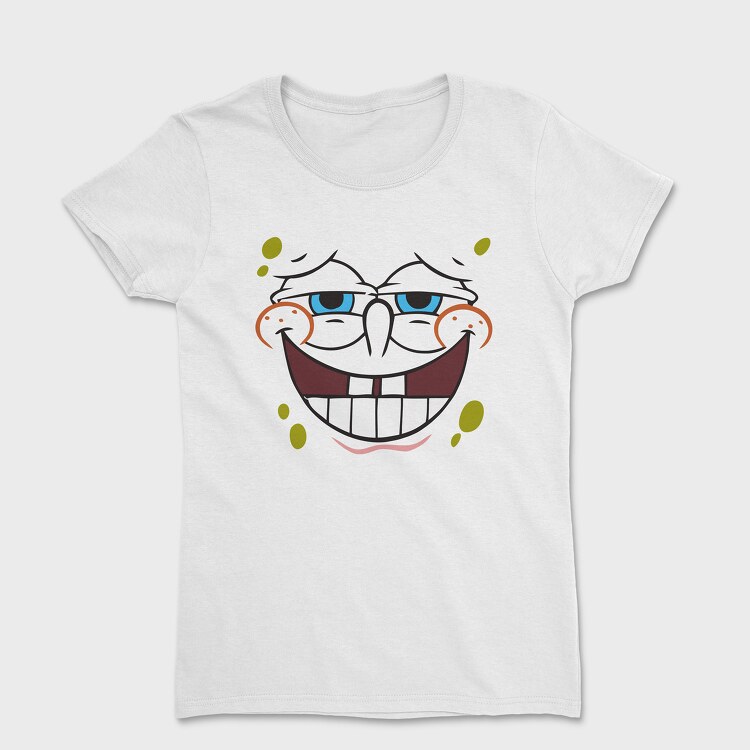 Tricou Femei, SpongeBob face 7