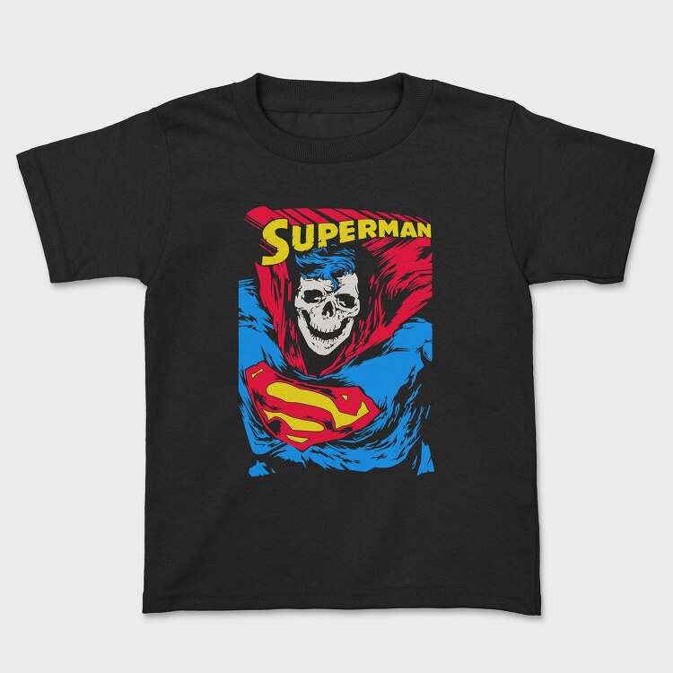 Tricou Copii, Superman Skull