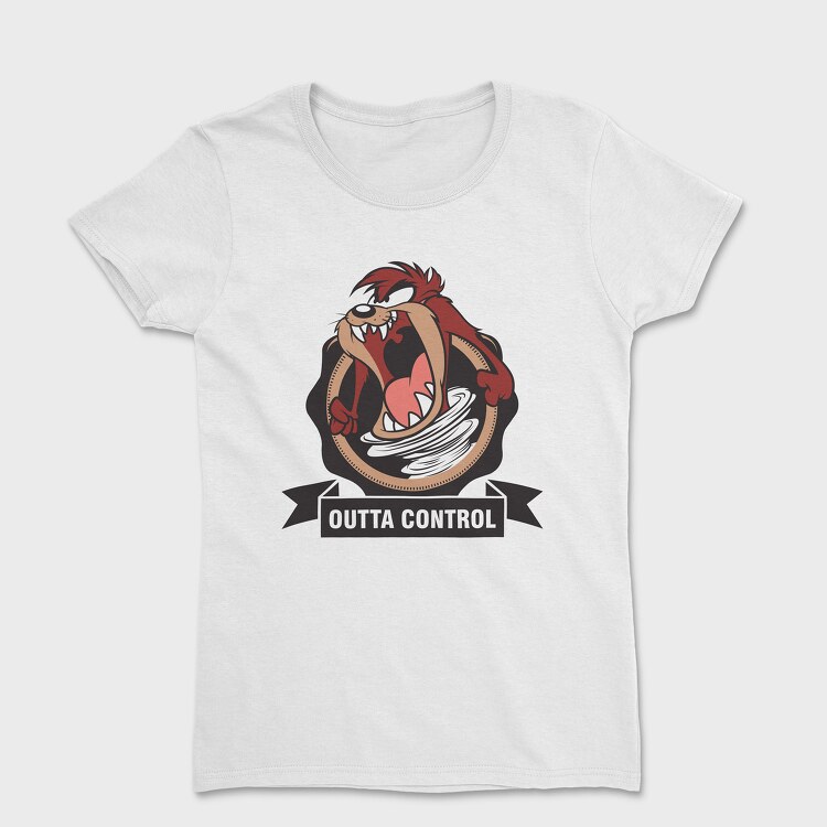 Tricou Femei, Tasmanian Devil Outta Control