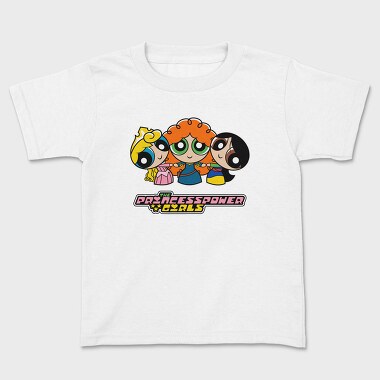 Tricou Copii, The Powerpuff Girls Aurora Merida