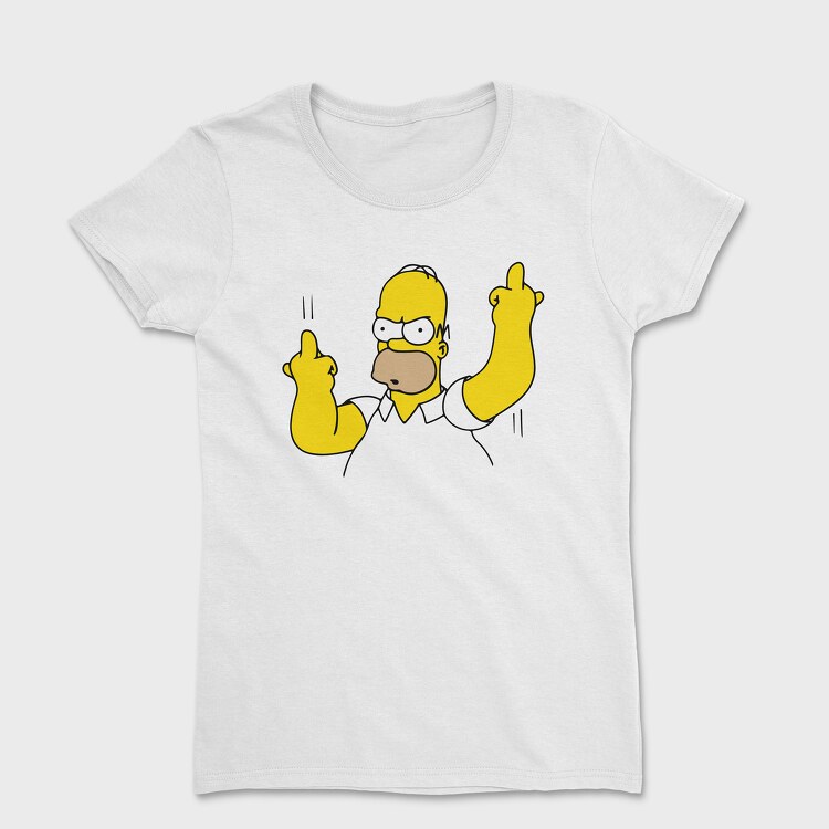 Tricou Femei, The Simpsons 17