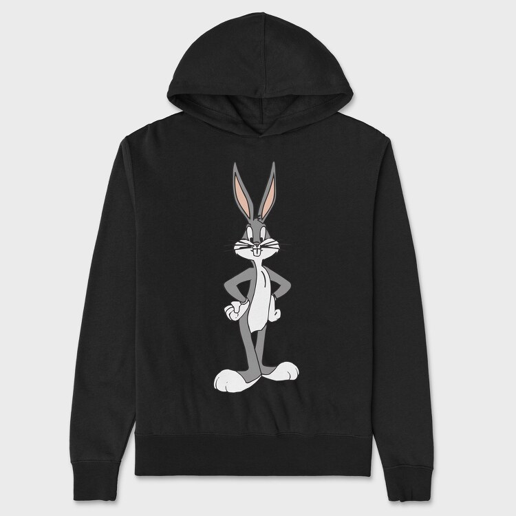 Hanorac Barbati (Unisex), Cartoon Retro Bugs Bunny 5