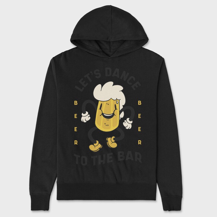 Beer Dancing, Hanorac Oversize Barbati (Unisex)