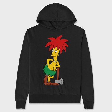 Sideshow Bob 01, Hanorac Oversize Barbati (Unisex)