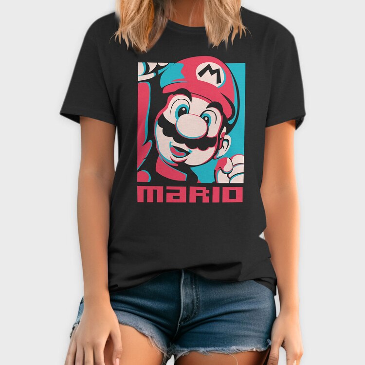 Mario Bros Design, Tricou Barbati (Unisex)