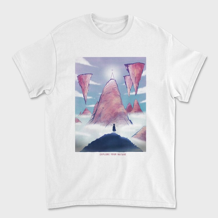 Fantasy_Landscape_01, Tricou Barbati (Unisex)