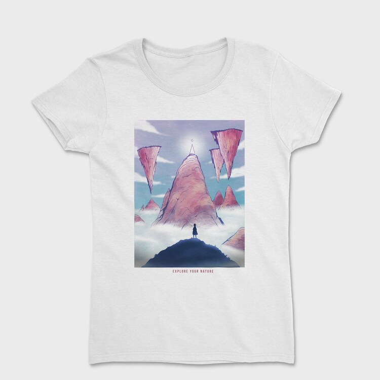 Fantasy_Landscape_01, Tricou Femei