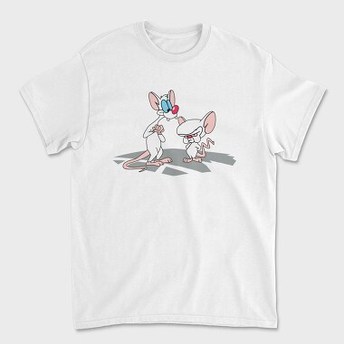 Tricou Barbati (Unisex), Pinky & the Brain 6