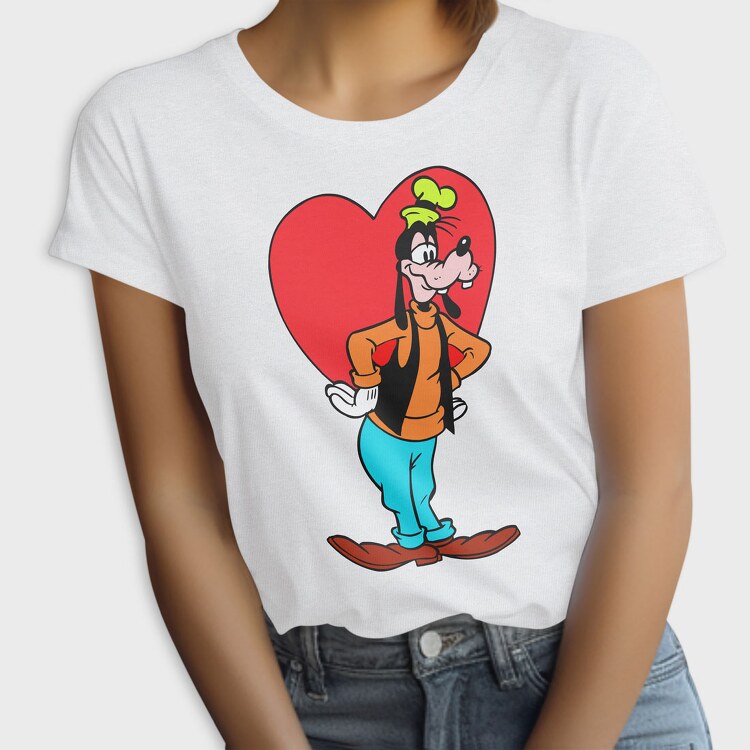 Cartoon Retro Goofy 2, Tricou Femei