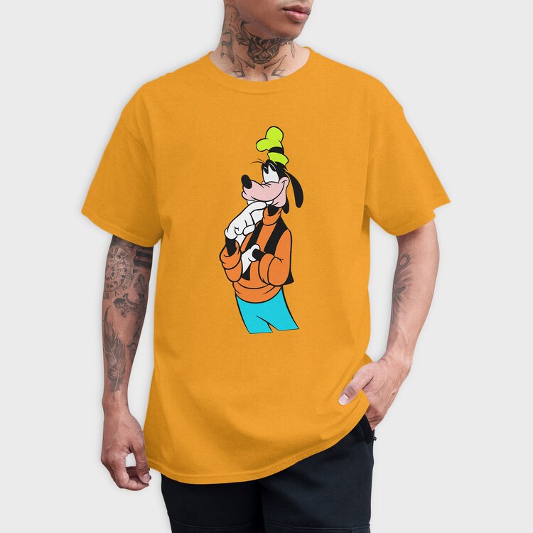 Cartoon Retro Goofy 3, Tricou Barbati (Unisex)