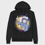Anime Sketch Girl, Hanorac Oversize Barbati (Unisex)