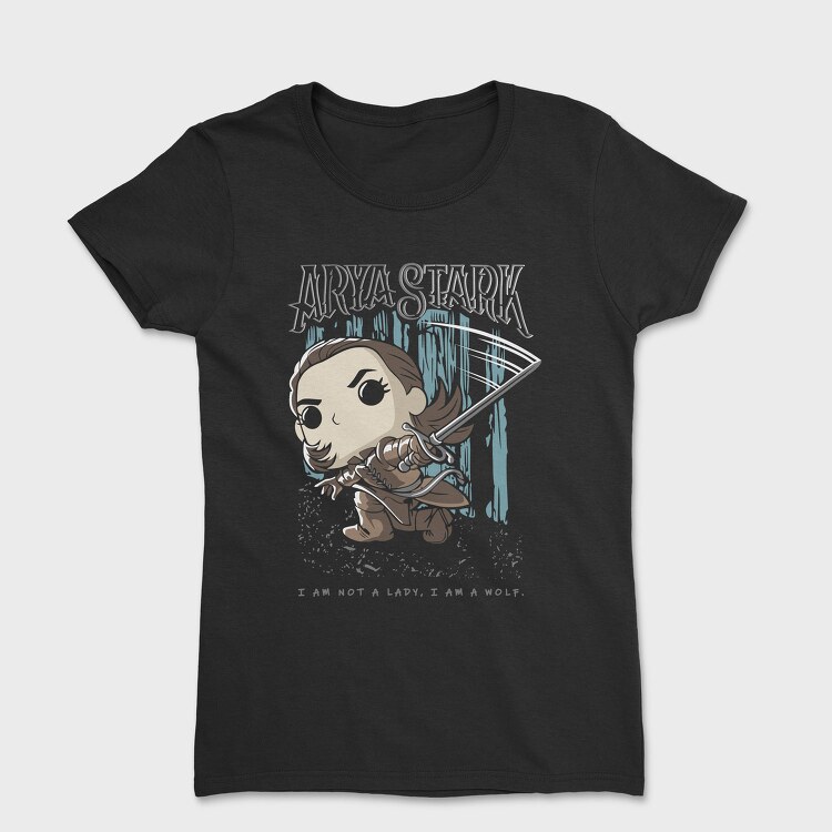 Arya Stark Wolf, Tricou Femei