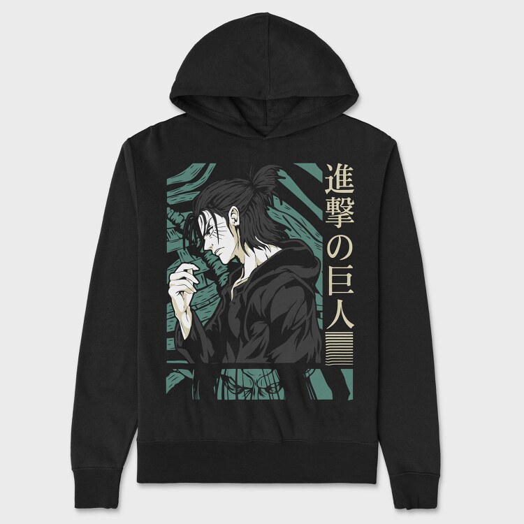 Attack On Titan Emblem, Hanorac Oversize Barbati (Unisex)