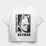 Batman Gotham City Face, Tricou Oversize Barbati (Unisex)