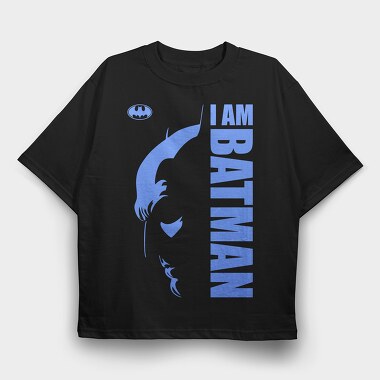 Batman Silhouette, Tricou Oversize Barbati (Unisex)