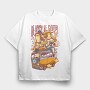Be Happy Bus Ride, Tricou Oversize Barbati (Unisex)
