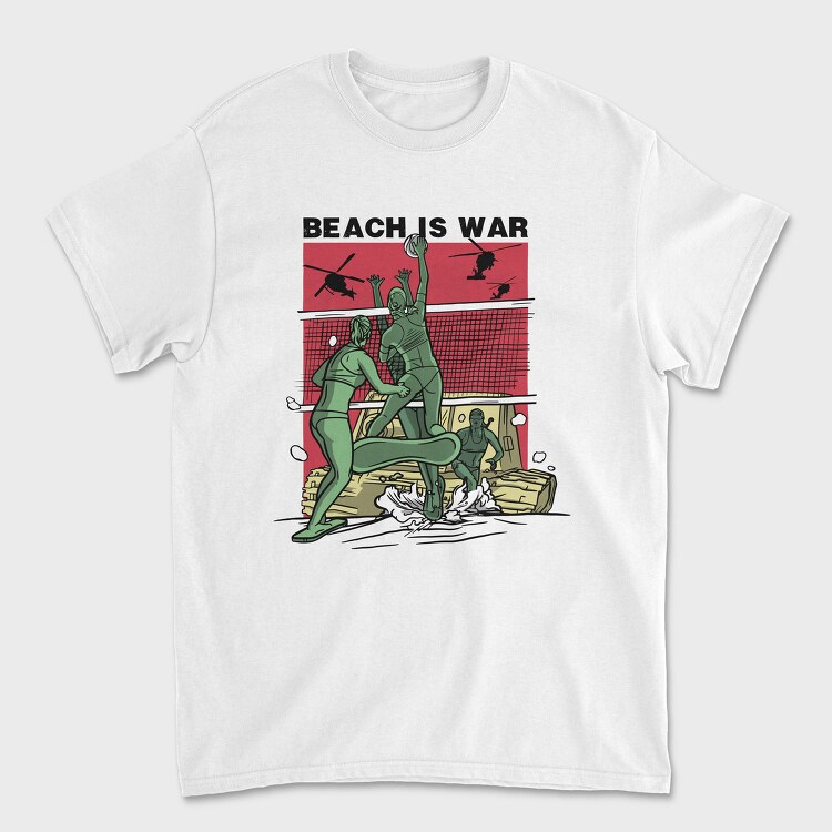 Beach Volleyball War 1, Tricou Barbati (Unisex)