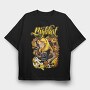 Bigblast Whiskey Girl, Tricou Oversize Barbati (Unisex)