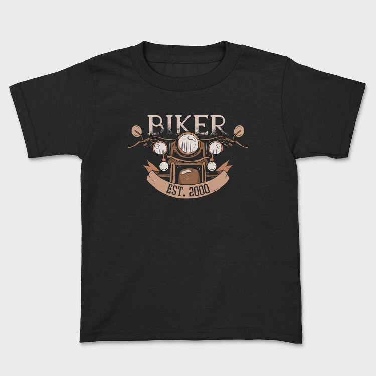 Biker Established 2000, Tricou Copii
