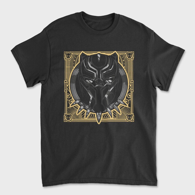 Black Panther Mask 1, Tricou Barbati (Unisex)