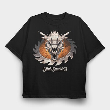 Blind Guardian, Tricou Oversize Barbati (Unisex)