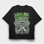 Blink 182 Monsters, Tricou Oversize Barbati (Unisex)