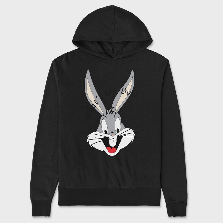 Bugs Whats Up Doc, Hanorac Oversize Barbati (Unisex)