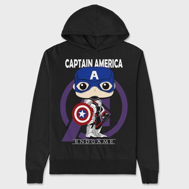 Captain America Endgame, Hanorac Oversize Barbati (Unisex)