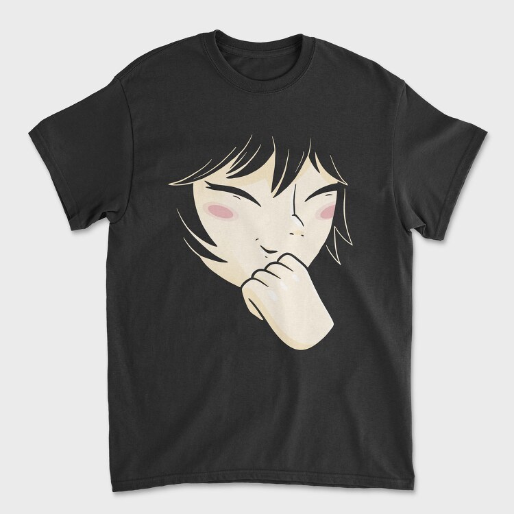 Crying Anime Boy, Tricou Barbati (Unisex)